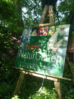 Die NaturGarten-Staffelei in Befis Garten